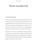 Nhà nước Trung Quốc cổ đại