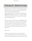 Chương 19 - Khoá số trang