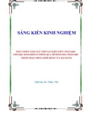 Sáng kiến kinh nghiệm THPT: Phát triển năng lực tiếp cận kiến thức toán học cho học sinh khối 10 thông qua mô hình hóa toán học trong hoạt động khởi động của bài giảng