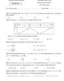 Đề thi thử THPT Quốc gia môn Toán năm 2019 có đáp án - Trường THPT chuyên Thái Bình (Lần 2)