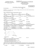 Đề thi KSCĐ môn Hóa học lớp 12 năm 2018-2019 lần 3 - THPT Tam Dương - Mã đề 485