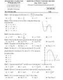 Đề kiểm tra học kì 1 môn Toán lớp 12 năm 2022-2023 - Sở GD&ĐT Quảng Ngãi (Mã đề 116)