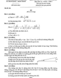 Đề kiểm tra học kì 1 môn Toán lớp 9 năm 2022-2023 - Phòng GD&ĐT TP. Phan Rang - Tháp Chàm (Mã đề 104)