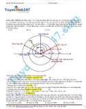 Đề khảo sát chất lượng lớp 12 năm 2015 môn Vật lý lần cuối - Trường THPT chuyên Đại học Vinh (Mã đề thi 289)