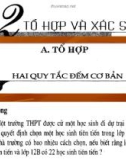 Tổ hợp_ Hai qui tắc đếm cơ bản