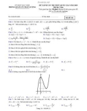 Đề tập huấn thi THPT Quốc gia môn Toán năm 2019 - Sở GD&ĐT Bắc Ninh - Mã đề 111
