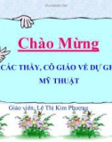 Giáo án mỹ thuật : Vẽ cá