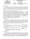 Đề thi tuyển sinh vào lớp 10 môn Vật lí năm 2018-2019 có đáp án - Sở GD&ĐT Quảng Nam