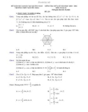 Đề thi giữa học kì 1 môn Toán lớp 11 năm 2020-2021 - Trường THPT Nguyễn Trãi