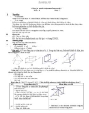 KHÁI NIỆM KHỐI ĐA DIỆN_tiết 3, 4, 5