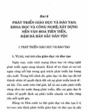 Tài liệu bồi dưỡng lý luận chính trị dành cho đảng viên mới: Phần 2