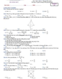 Đề thi học kì 1 môn Toán 11 năm 2018-2019 có đáp án - Trường THPT Phan Chu Trinh