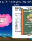 Bài giảng Tin học 10 - Bài 14: Khái niệm về soạn thảo văn bản (Bùi Thanh Hoàn)