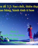 Chuyên đề Sao chổi, thiên thạch, sao băng, hành tinh tí hon 