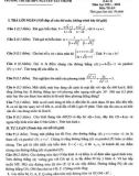 Đề thi khảo sát vào lớp 10 môn Toán năm 2021-2022 (Lần 2) - Trường Đại học Sư Phạm Hà Nội