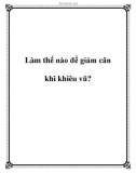 Làm thế nào để giảm cân khi khiêu vũ?