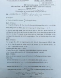 Đề thi tuyển sinh vào lớp 10 THPT chuyên môn Toán năm 2022-2023 - Trường Đại học Sư phạm Hà Nội