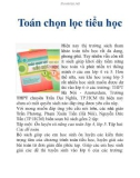 Toán chọn lọc tiểu học