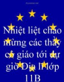 Bài giảng Địa lí lớp 11 - Bài 7: Liên minh Châu Âu (Tiết 3: Thực hành tìm hiểu về liên minh châu Âu)