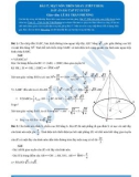 Toán 12: Mặt nón tròn xoay-P2 (Đáp án Bài tập tự luyện) - GV. Lê Bá Trần Phương