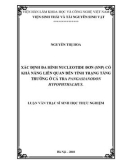 Luận văn Thạc sĩ Sinh học thực nghiệm: Xác định đa hình nucleotide đơn (SNP) có khả năng liên quan đến tính trạng tăng trưởng ở cá tra Pangasianodon hypophthalmus