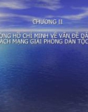 CHƯƠNG II: TƯ TƯỞNG HỒ CHÍ MINH VỀ VẤN ĐỀ DÂN TỘC VÀ CM GIẢI PHÓNG DÂN TỘC