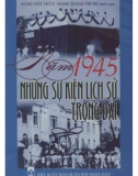 Những sự kiện lịch sử trọng đại năm 1945: Phần 1