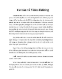 Cơ bản về Video Editing