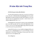 30 năm điện ảnh Trung Hoa