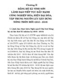 Ebook Lịch sử Đảng bộ xã Vinh Sơn (1999 - 2019): Phần 2