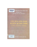 Tìm hiểu văn hoá dân gian huyện Quảng Ninh tỉnh Quảng Bình - Đỗ Duy Văn