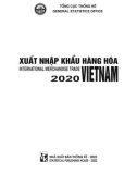 Báo cáo số liệu Xuất nhập khẩu Hàng hóa Việt Nam năm 2020: Phần 1