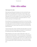 Giáo viên online