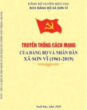 Ebook Truyền thống cách mạng của Đảng bộ và nhân dân xã Sơn Vĩ (1961-2019)