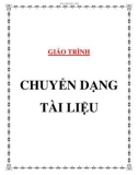 Giáo trình Chuyển dạng tài liệu