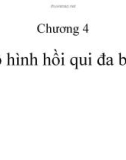 Chương 4: Mô hình hồi qui đa biến