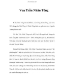 Vua Trần Nhân Tông