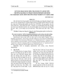 Kỹ năng soạn bảng hỏi, thang đo của sinh viên Trường Đại học Sư phạm Thành Phố Hồ Chí Minh sau khi học xong môn Phương pháp nghiên cứu khoa học