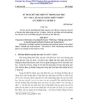 Sử dụng dữ liệu điện tử trong dạy học bài Thực hành: Đi thăm thiên nhiên (Tự nhiên và Xã hội 3)