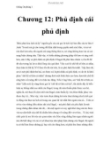 Chống Duyhring I - Chương 12: Phủ định cái phủ định