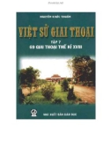 69 giai thoại thế kỉ XVIII - Việt sử giai thoại