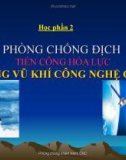 Bài giảng Học phần 2: Phòng chống địch tiến công hỏa lực bằng vũ khí công nghệ cao