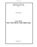 Giáo trình: Ngữ âm tiếng Việt hiện đại