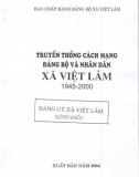 Ebook Truyền thống cách mạng Đảng bộ và nhân dân xã Việt Lâm (1945-2000): Phần 1