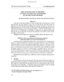 Khả năng bắt gốc tự do DPPT và năng lực khử của nam sâm bò ở Cần Giờ, TP. Hồ Chí Minh