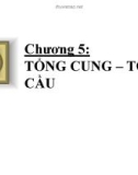 Bài giảng Chương 5: Tổng cung - Tổng cầu