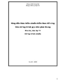 Sách: Hướng dẫn thực hiện chuẩn kiến thức kĩ năng Của chương trình giáo dục phổ thông Môn hoá học lớp 11 Chương trình chuẩn