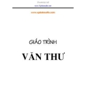 Giáo trình văn thư