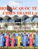 Hợp tác quốc tế sau chiến tranh lạnh