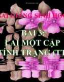 Bài giảng Sinh học 9 bài 3: Lai một cặp tính trạng (tiếp theo)